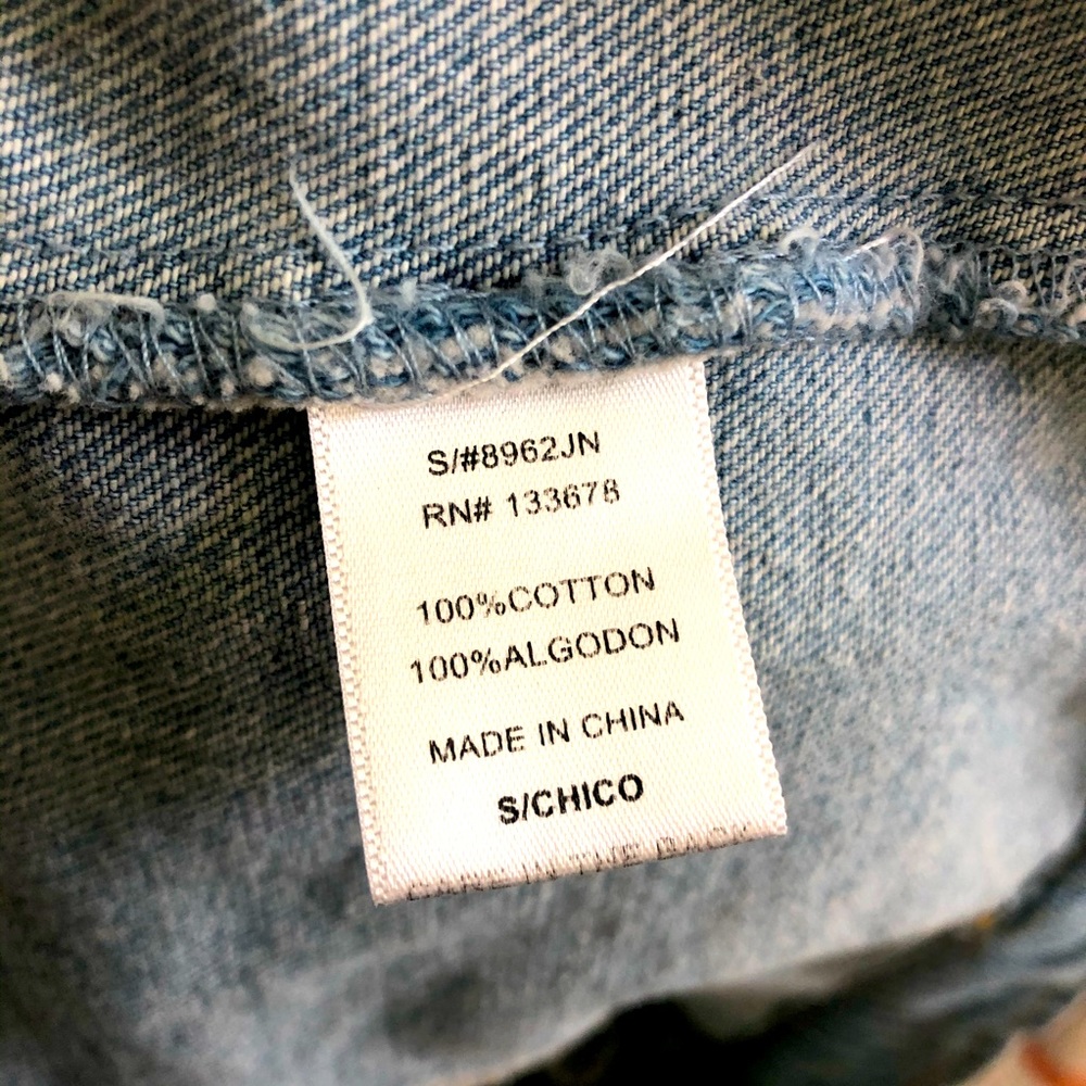 Love Tree Denim Jacket🌻 - Picture 6 of 7